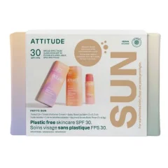 ATTITUDE Oceanly színező arc- és ajakápoló szett SPF 30
