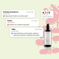 Pleťové čisticí mléko Bio Damascena Alteya Organics 200 ml, hodnocení zákazníků