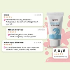 Bio-Creme-Deo Freshness mit innovativem Wooden Spoon Applikator 40 ml, Kundenbewertung