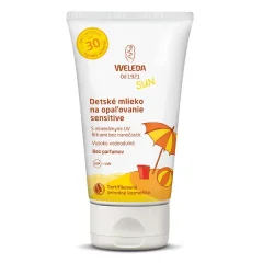 Detské mlieko na opaľovanie SPF 30 Sensitive Weleda 150 ml