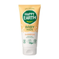 Prírodný baby & kids extra jemný a vyživujúci šampón Happy Earth 200ml