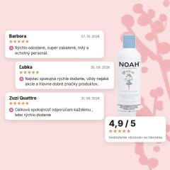 Detský šampón a kondicionér 2v1 Noah 250ml, hodnotenia zákazníkov