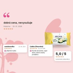 Mydlo na ruky Lekno Aroma 75g, hodnotenia zákazníkov