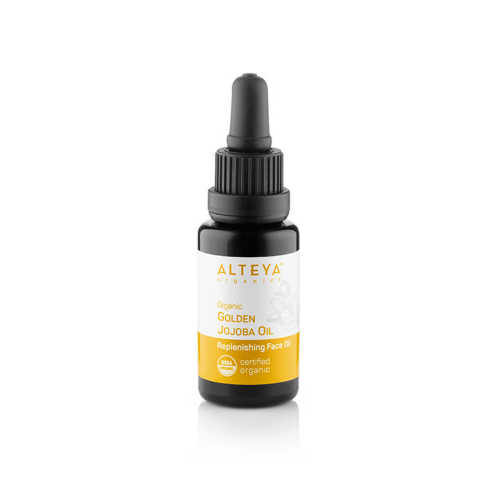 Olejek jojoba 100% bio Alteya 20 ml  100% organiczny olej jojoba tłoczony na zimno, odpowiedni do ciała, skóry i włosów.