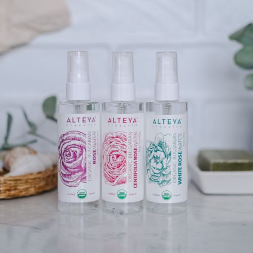 Rosenwasser aus weisser Rose Alteya Organics 100 ml