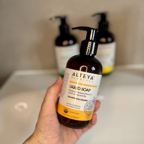 Tekuté mýdlo Grapefruit a Pomeranč Alteya Organics 500 ml