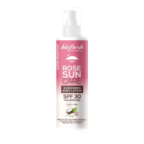 Opaľovacie telové mlieko s pumpičkou SPF 30 Biofresh Sun Care 200ml