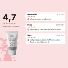 Krémový dezodorant s mikrostriebrom v tube Wooden Spoon 10ml vzorka, hodnotenia zákazníkov