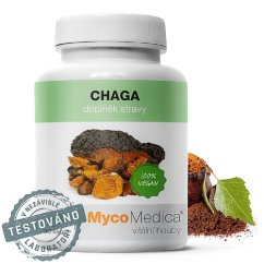 Chaga in optimaler Konzentration MycoMedica 90 pflanzliche Kapseln
