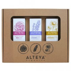 Zestaw podarunkowy kwiatowych wód Alteya Organics