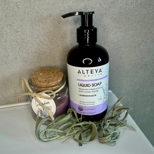 Tekuté mydlo Levanduľa a Aloe Alteya Organics 500 ml