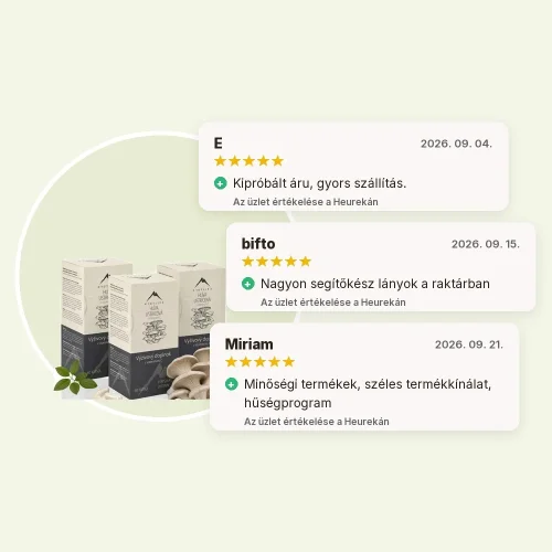 Immunitás gyerekeknek az egész őszre - Laskagomba C-vitaminnal 180cps Hrotlife