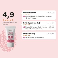Organický krémový dezodorant Flowers s inovativním aplikátorem Wooden Spoon 40 ml, hodnocení obchodu na Heurece Organický krémový dezodorant Flowers s inovativním aplikátorem Wooden Spoon 40 ml, hodnocení obchodu na Heurece