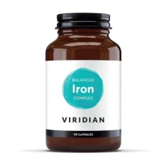 Kompleks żelaza z witaminami Iron Complex Viridian 90 kapsułek