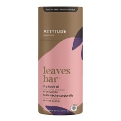 Olejek do ciała w postaci stałej o zapachu drzewa sandałowego ATTITUDE Leaves Bar 85g