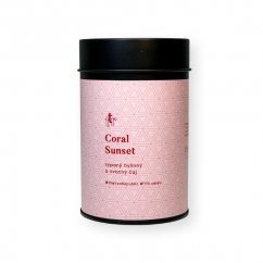 Sypaný čaj Coral Sunset v dóze The Tea Republic 75g