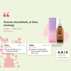 Luminous Rose széles spektrumú világosító szérum Alteya Organics 30ml, vásárlói értékelések