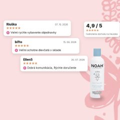 Detský šampón pre dlhé vlasy Noah 250ml, hodnotenia zákazníkov