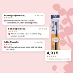Zubná kefka Soft s držiakom z recyklovateľného bioplastu 6580 štetín fialová Nordics Oral Care, hodnotenia zákazníkov Zubná kefka Soft s držiakom z recyklovateľného bioplastu 6580 štetín fialová Nordics Oral Care, hodnotenia zákazníkov
