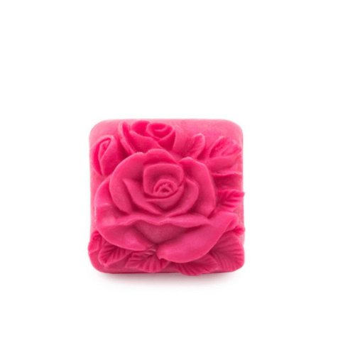 Mydło glicerynowe Różowy kwiat kwadrat Biofresh 70 g