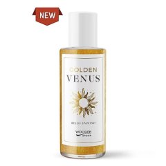 Třpytivý suchý olej Golden Venus Wooden Spoon 100ml Třpytivý suchý olej Golden Venus Wooden Spoon 100ml