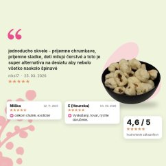 Liči lyofilizované celé Emerosa, hodnotenia zákazníkov