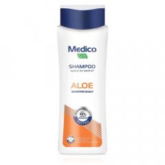 Šampón proti lupinám na citlivú pokožku hlavy s Aloe Medico SOS 390ml