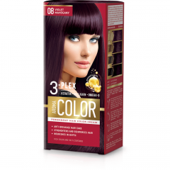 Farba do włosów - fioletowy mahoń nr 08 Aroma Color