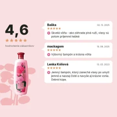 Rose of Bulgaria Rose Water Shampoo 330 ml