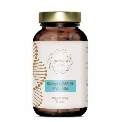 Omega 3 z ryb morskich Puravia LABS 60 kapsułek