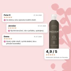 Šampon pro časté použití Marula a granátové jablko Noah 250ml, hodnocení zákazníků Šampon pro časté použití Marula a granátové jablko Noah 250ml, hodnocení zákazníků