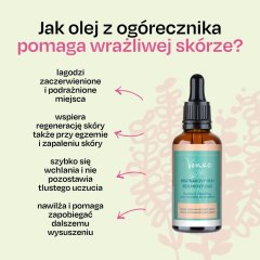Olej z ogórecznika Venoc 50 ml