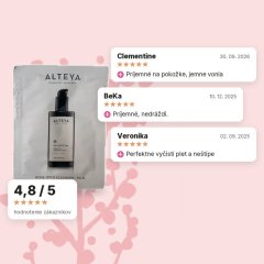 Pleťové čistiace mlieko Bio Damascena Alteya Organics 3ml vzorka, hodnotenia zákazníkov
