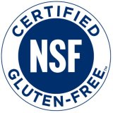 NSF certifikace bezlepkového produktu