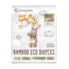 Bambusowe EKO pieluszki dziecięce SMALL (6-10kg) Wooden Spoon 32szt
