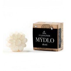 Mydło dla dzieci z lanoliną Kwiatek Alchymistky 70g Mydło dla dzieci z lanoliną Kwiatek Alchymistky 70g