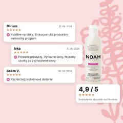 Šampón na farbené vlasy na ochranu farby vlasov Noah 250ml, hodnotenia zákazníkov