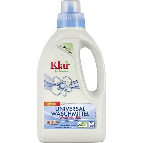 Uniwersalny żel do mycia z orzechów mydlanych Sensitive Klar 750ml