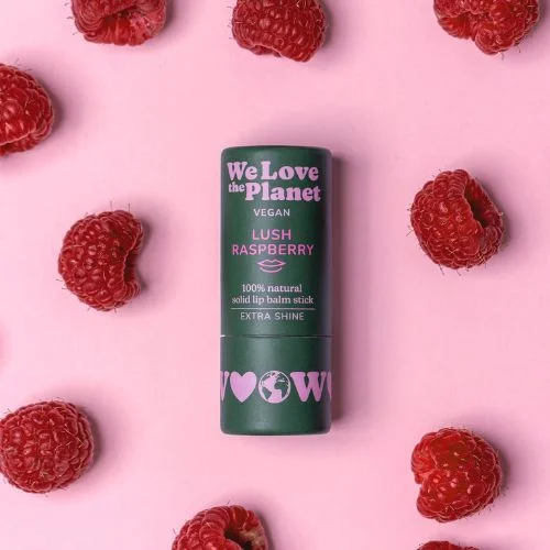 Naturalny balsam do ust Lush Raspberry We Love the Planet 4,9 g