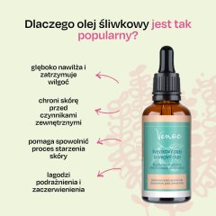 Olej śliwkowy Venoc 50ml