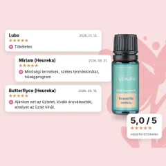 Venoc Tömjénfa illóolaj 10 ml, vásárlói értékelés