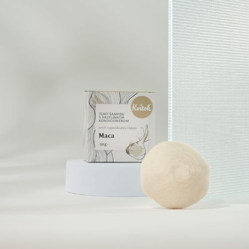 Tuhý šampón na vlasy Maca XL Kvitok 50g