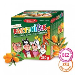 Rakytníček multivitamínové žalatínky s rakytníkom TEREZIA 70ks Rakytníček multivitamínové žalatínky s rakytníkom TEREZIA 70ks