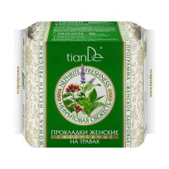 Dámske bylinné slipové vložky Nefritová sviežosť-TianDe- 20ks Dámske bylinné slipové vložky Nefritová sviežosť-TianDe- 20ks