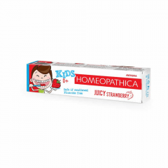 Zubní pasta 0+ Šťavnatá jahoda Astera Homeopathica 50 ml