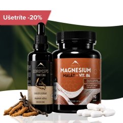 Energy bundle: Cordyceps tinktúra 50ml a Magnézium malát 90pcs  Hrotlife