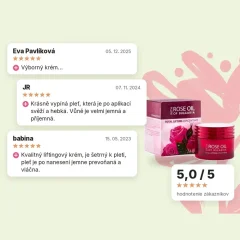 Pleťový liftingový koncentrát s ružovým olejom Regina Roses 30 ml, hodnotenia zákazníkov