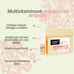 Multivitamínové energetické ampulky pro zdravé vlasy - měsíční kúra Nuggela & Sulé 4x10ml