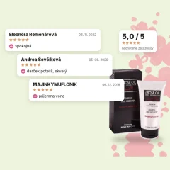 Energizujúci sprchový gél s ružovým olejom pre mužov Regina Roses 150 ml, hodnotenia zákazníkov