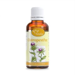 Ostropestřec mariánský - tinktura z pupenů rostlin Serafin 50ml